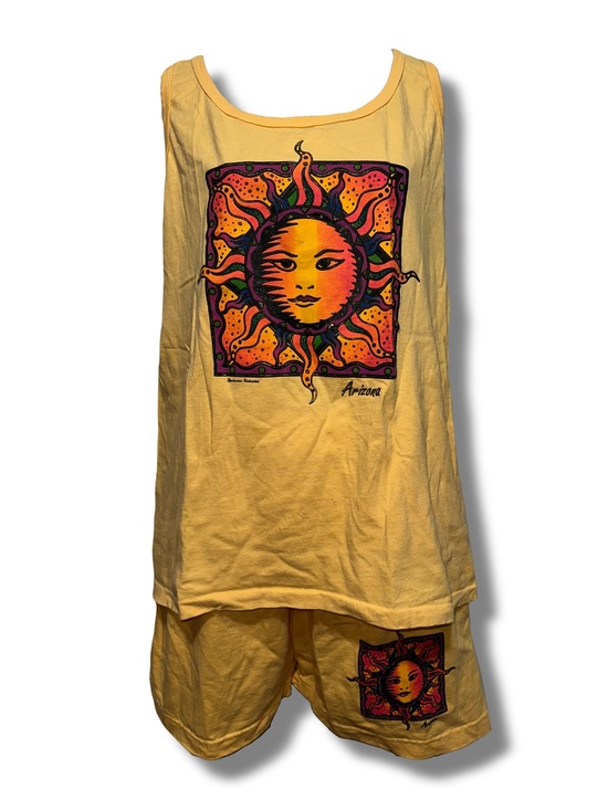 Vintage Tops - Vtg 90s “Arizona” Sun Cotton Set
